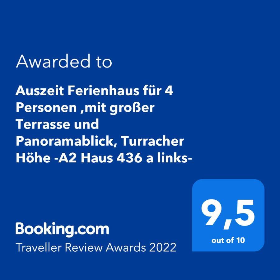 Auszeit Ferienhaus Fur 6 Personen ,Mit Grosser Terrasse Und Panoramablick, Turracher Hohe -A1 Haus 436 A Links- Dış mekan fotoğraf